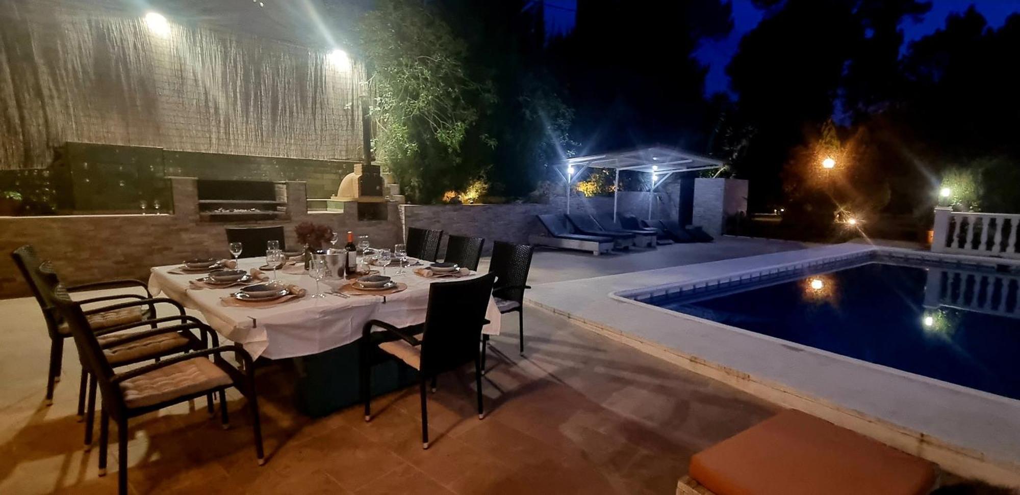 Wonderful Villa, Heated Pool, Near Beautiful Town Alboy Ngoại thất bức ảnh